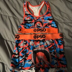 PSD bra and spandex/boxers